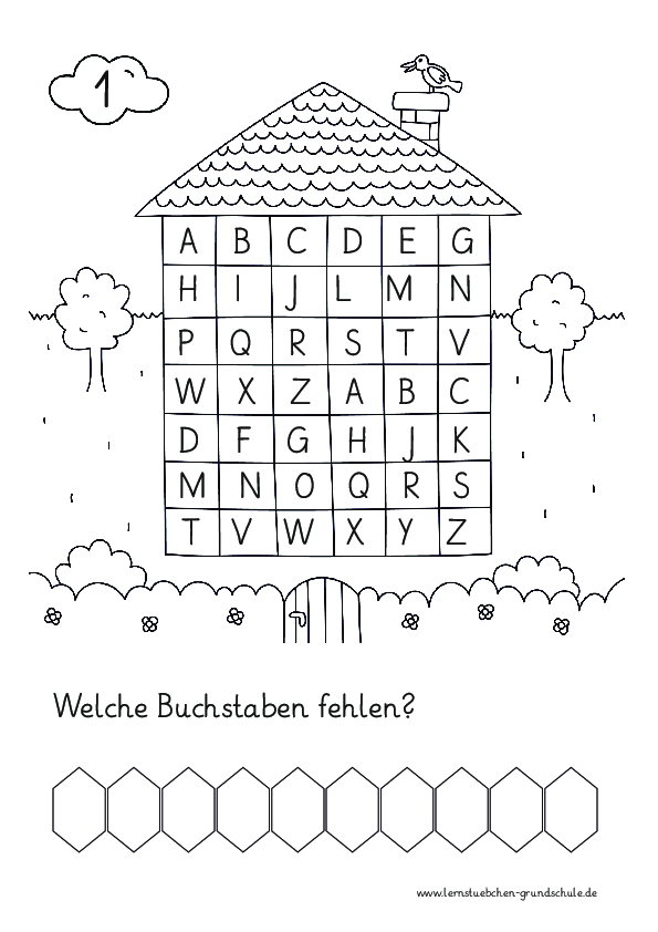 Buchstaben - Kneten, Legen & Spuren - Vorlage ABC Druckschrift –  Unterrichtsmaterial im Fach Deutsch