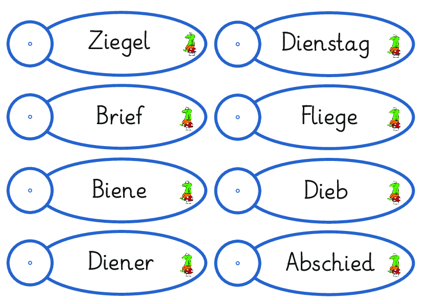 ie-Wörter, Grundschule (.pdf)
