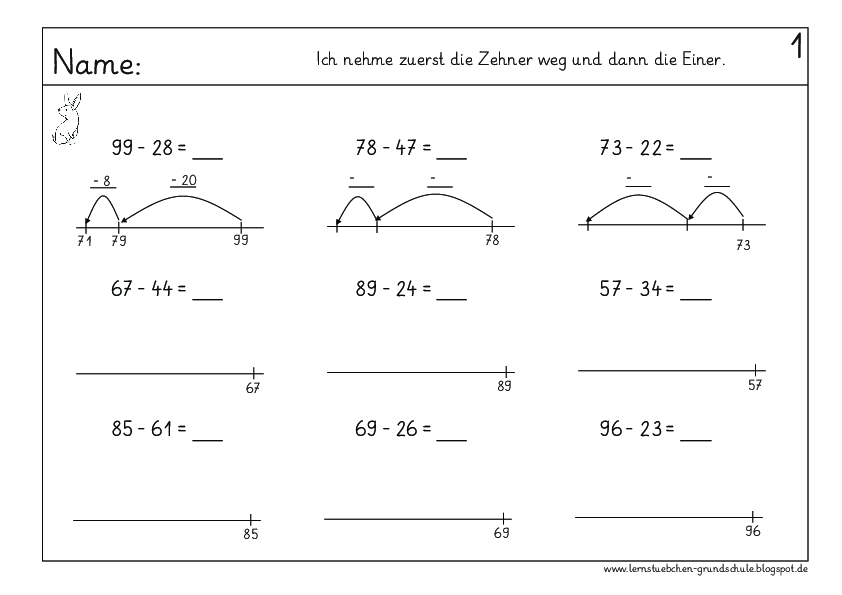 Rechenweg, Grundschule (.pdf)